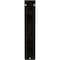 Ekena Millwork Diane Wrought Iron Bracket, (Triple center brace), Antiqued Warm Silver 2"W x 7 1/2"D x 10"H BKTM02X07X10TDIAWS - alternate 4